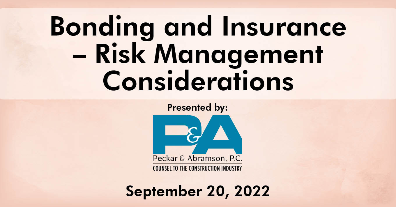 Bonding and Insurance – Risk Management Considerations_Social Bonding and Insurance – Risk Management Considerations_Social